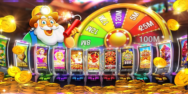 Slots game đang là loại hình được ưa chuộng nhất tại trang web