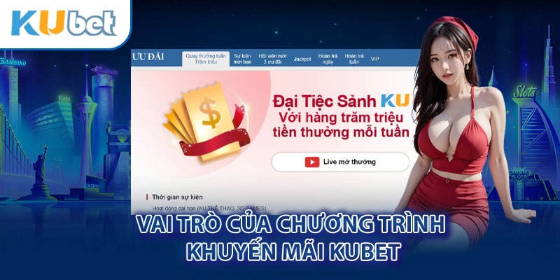 Vai trò của chương trình khuyến mãi Kubet